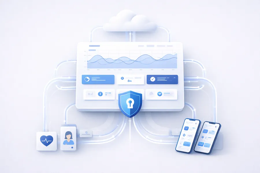 Digital Health Platform for a Cardiac Monitoring Medical Device