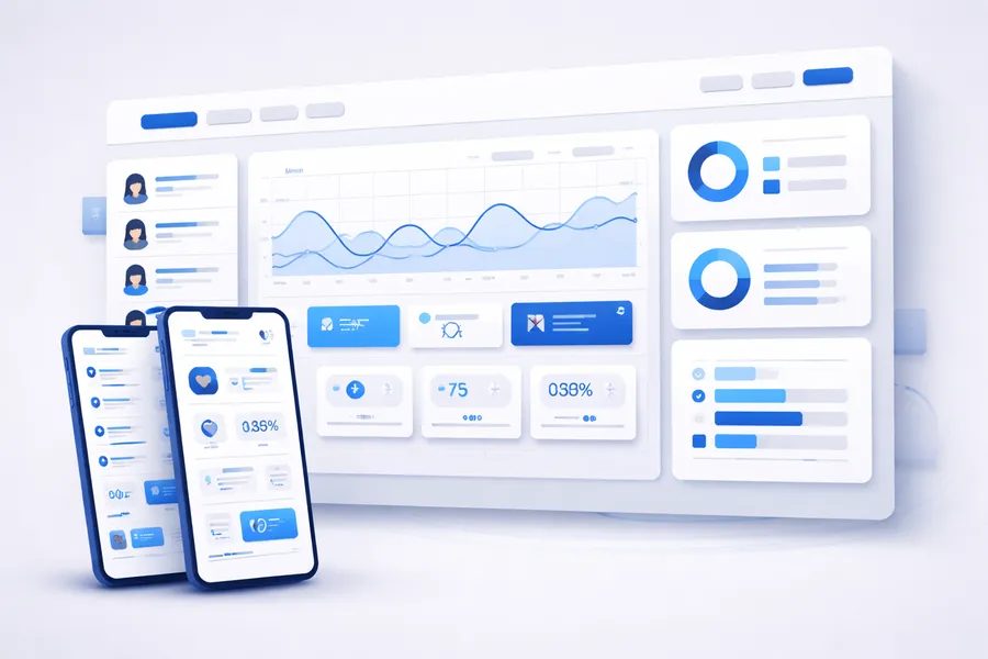 Digital Health Platform for a Cardiac Monitoring Medical Device