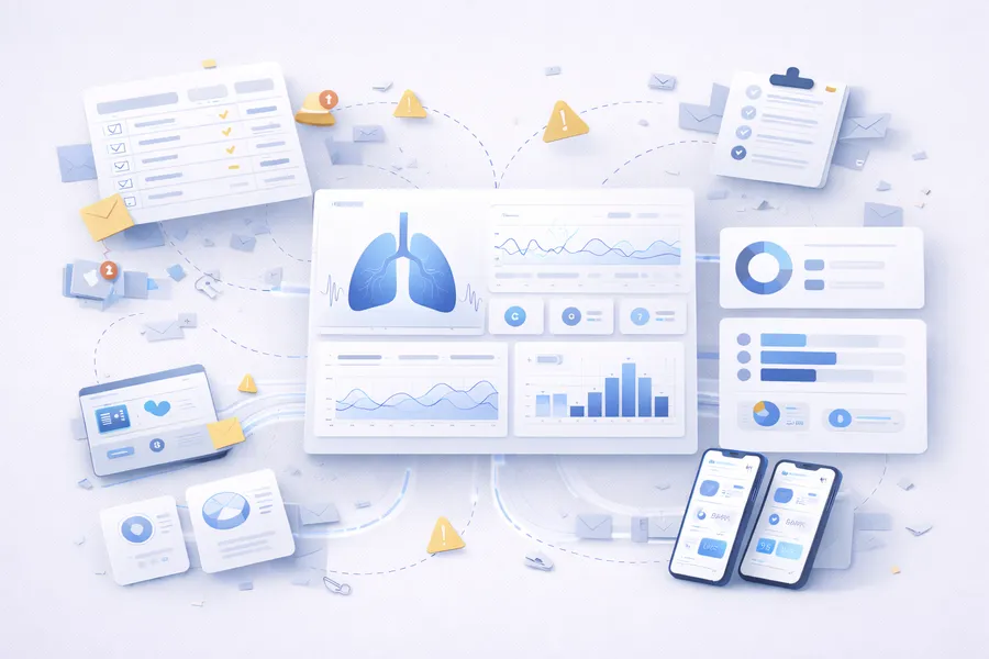 Real Time Patient Tracking Dashboard for Hospital Respiratory Care
